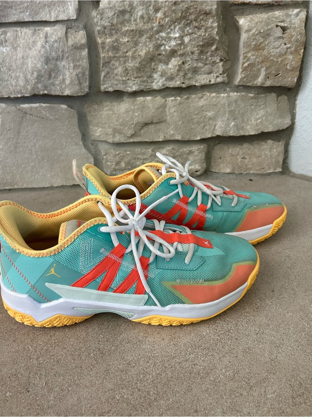 Air Jordan One Take 2 'Tropical Twist Turf Orange'